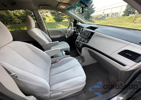 2012 Toyota Sienna Le from USA, damaged, VIN 5TDKK3DC8CS259121